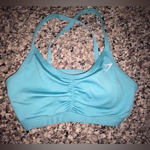 Gymshark Rouched Racerback Sports Bra